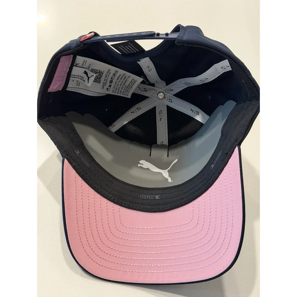Puma x Arnold Palmer API Crafted Cap 026307 Deep Navy Umbrella Logo OSFA NWT